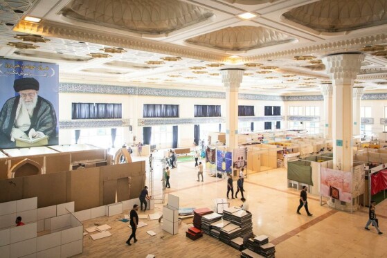 آماده سازی سی و ششمین نمایشگاه بین المللی کتاب تهران