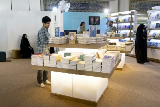 اولین روز  سی‌وششمین نمایشگاه بین‌المللی کتاب تهران