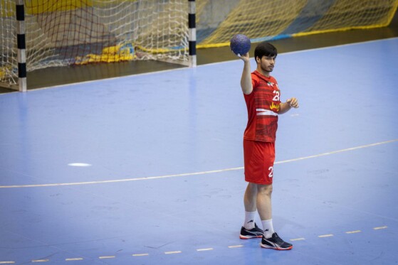 تمرین تیم ملی هندبال