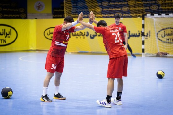 تمرین تیم ملی هندبال