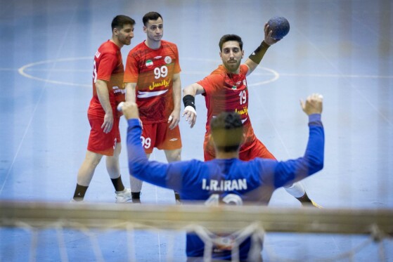 تمرین تیم ملی هندبال