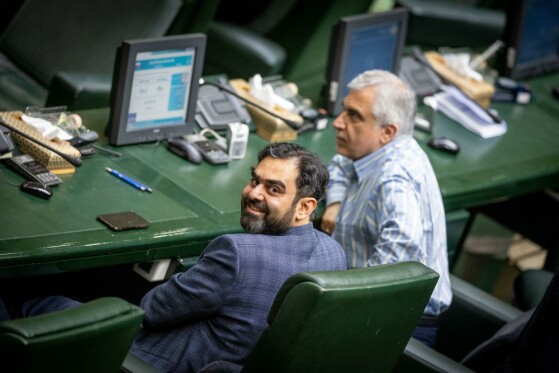 مراسم بزرگداشت شهدای خدمت در صحن مجلس شورای اسلامی