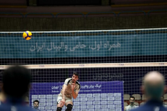 تمرین تیم ملی والیبال