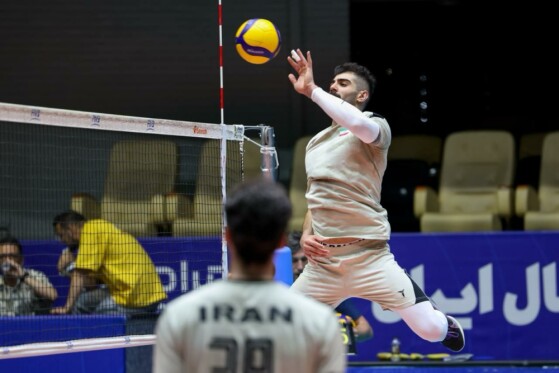 تمرین تیم ملی والیبال