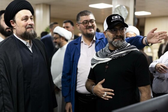 بازدید حجت الاسلام  والمسلمین سید حسن خمینی از موسسه فرهنگی مطبوعاتی ایران