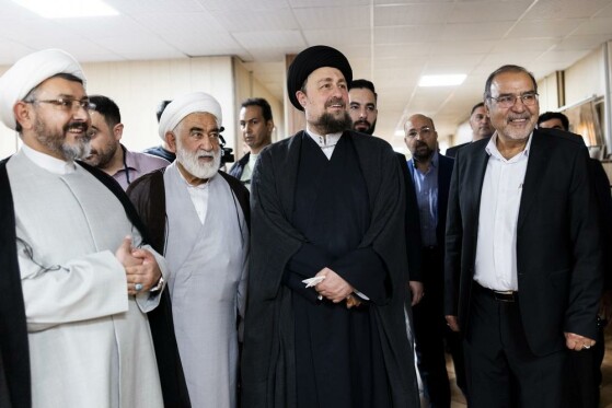 بازدید حجت الاسلام  والمسلمین سید حسن خمینی از موسسه فرهنگی مطبوعاتی ایران