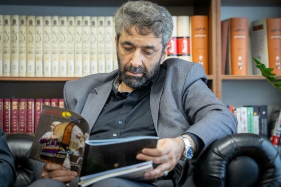 بازدید مسئولان رسانه ای نهاد ریاست جمهوری از روزنامه ایران