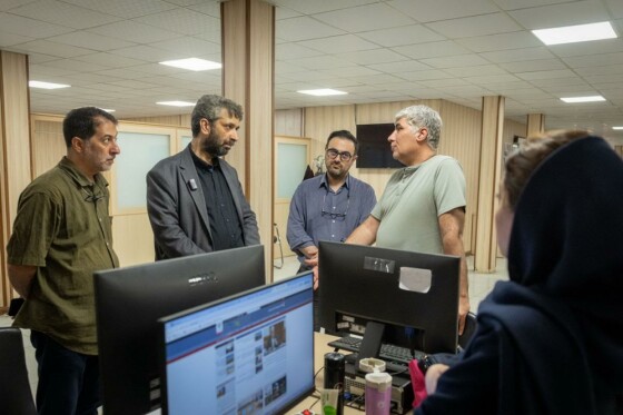 بازدید مسئولان رسانه ای نهاد ریاست جمهوری از روزنامه ایران