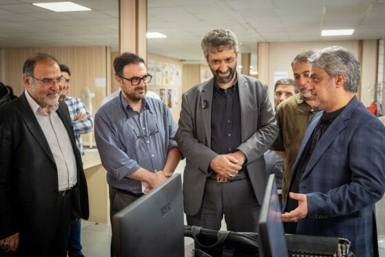 بازدید مسئولان رسانه ای نهاد ریاست جمهوری از روزنامه ایران