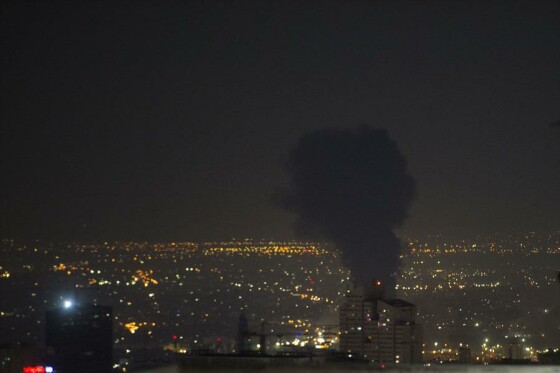 حملات  رژیم صهیونیستی به تهران و مقابله پدافند کشورمان با آن