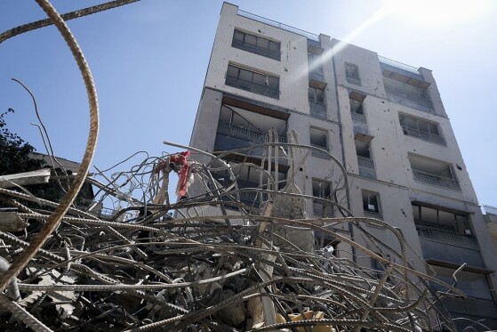 حمله رژیم صهیونیستی به مناطق مسکونی تهران