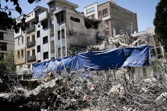 حمله رژیم صهیونیستی به مناطق مسکونی تهران