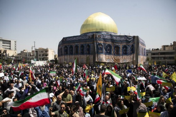 راهپیمایی جمعه خشم و نصر در تهران