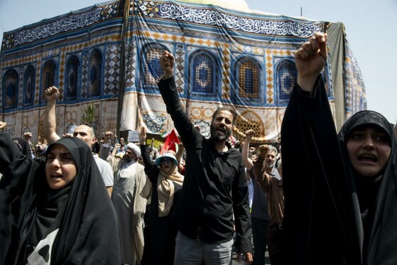راهپیمایی جمعه خشم و نصر در تهران