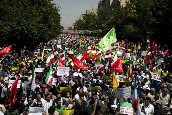 راهپیمایی جمعه خشم و نصر در تهران