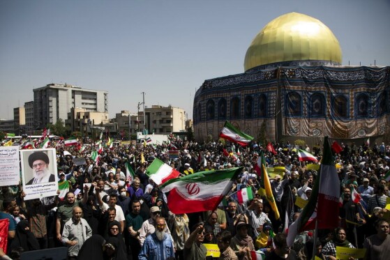 راهپیمایی جمعه خشم و نصر در تهران