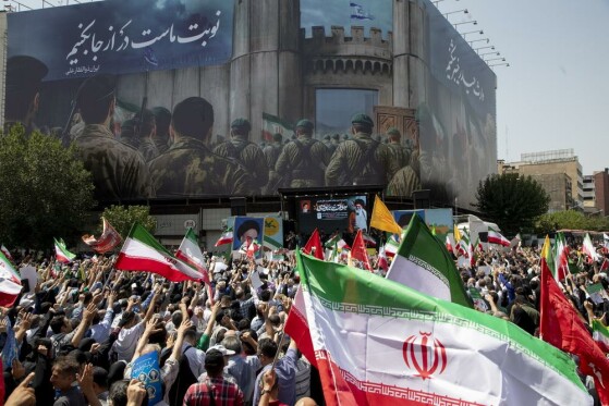 راهپیمایی جمعه خشم و نصر در تهران