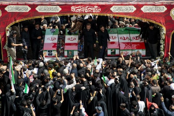 مراسم تشییع شهدای اقتدار _۳