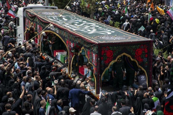 مراسم تشییع شهدای اقتدار _۳