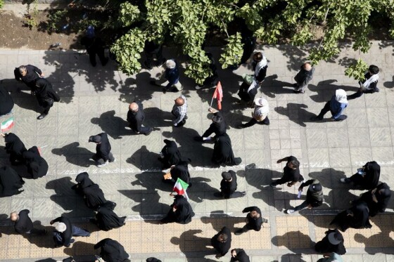 مراسم تشییع شهدای اقتدار _۳