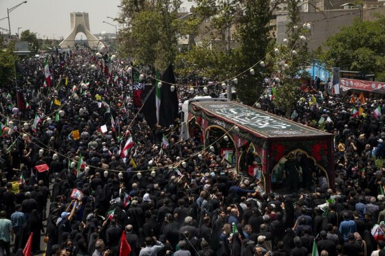 مراسم تشییع شهدای اقتدار _۳