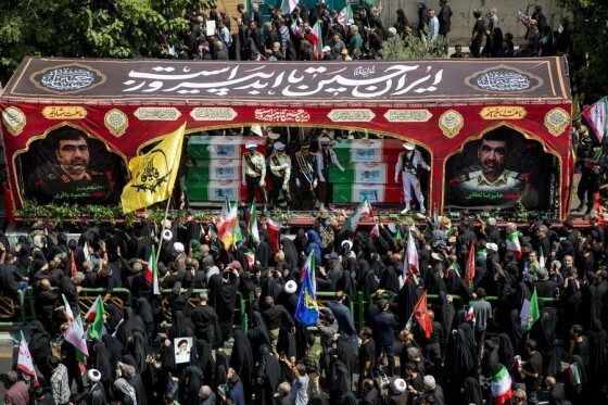 مراسم تشییع شهدای اقتدار _۳