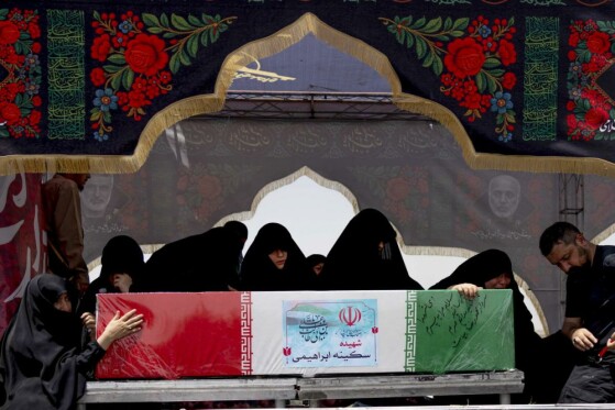 مراسم تشییع شهدای اقتدار _۲