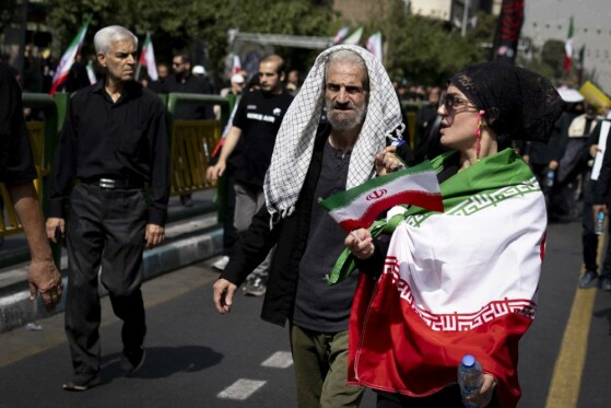 مراسم تشییع شهدای اقتدار _۲