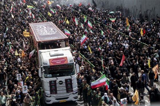 مراسم تشییع شهدای اقتدار _۳