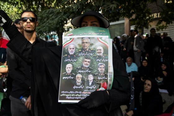 مراسم تشییع شهدای اقتدار _۳