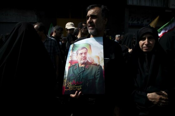 مراسم تشییع شهدای اقتدار _۳