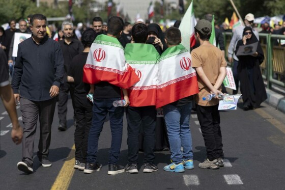 مراسم تشییع شهدای اقتدار _۲