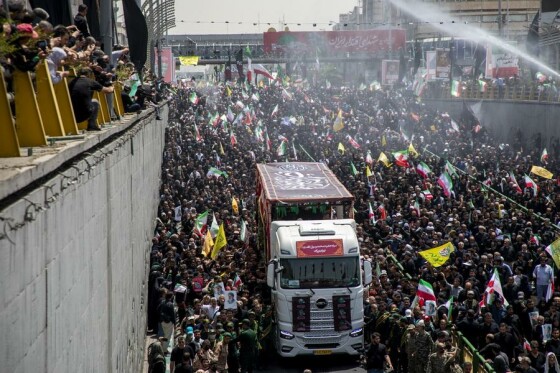 مراسم تشییع شهدای اقتدار _۳