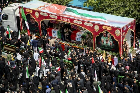 مراسم تشییع شهدای اقتدار _۳