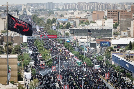 مراسم بدرقه شهدای اقتدار_۱