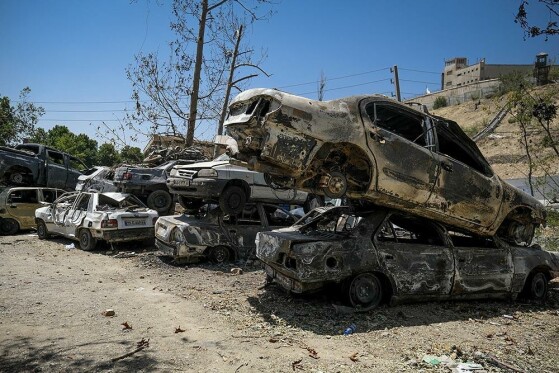 زندان اوین پس از حمله رژیم صهیونیستی