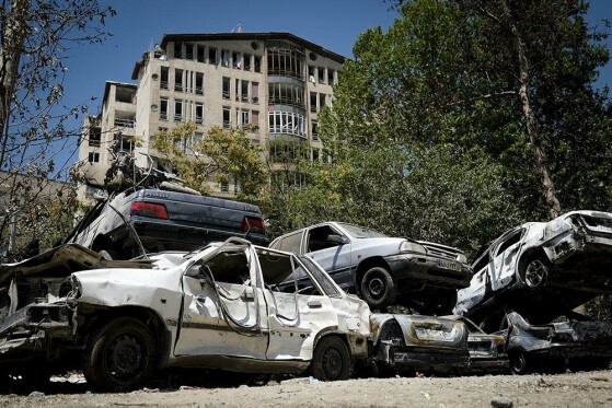 زندان اوین پس از حمله رژیم صهیونیستی