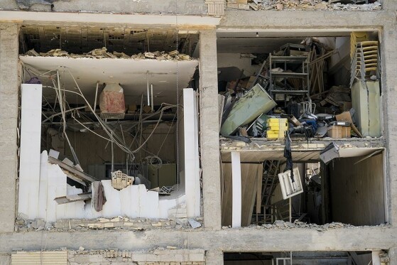 زندان اوین پس از حمله رژیم صهیونیستی