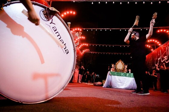 عزاداری سالار شهیدان در محله نارمک