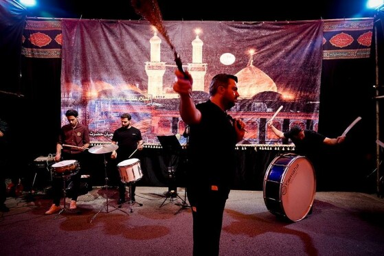 عزاداری سالار شهیدان در محله نارمک