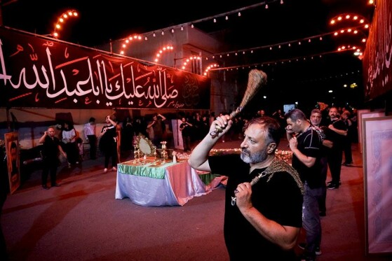 عزاداری سالار شهیدان در محله نارمک