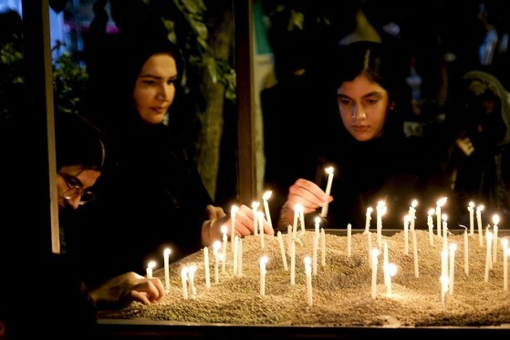 شام غریبان در خیمه هنر