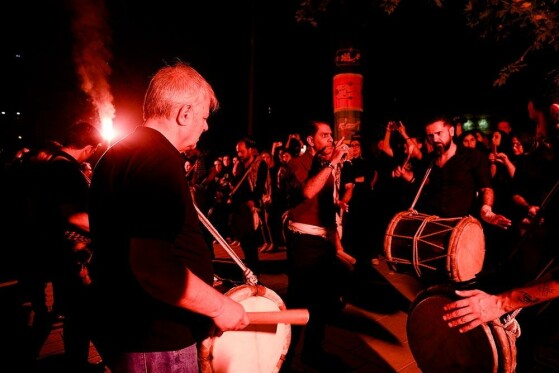 شام غریبان در خیمه هنر