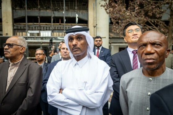 بازدید سفرای کشورهای خارجی از ساختمان شیشه ای صدا و سیما