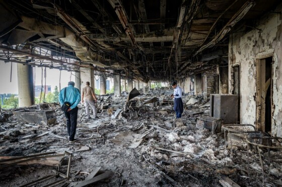 بازدید سفرای کشورهای خارجی از ساختمان شیشه ای صدا و سیما