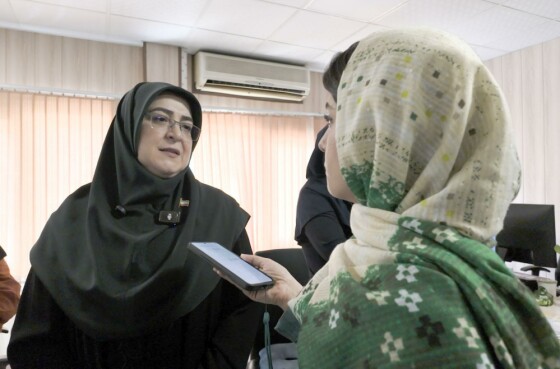 سخنگوی دولت در تحریریه روزنامه ایران