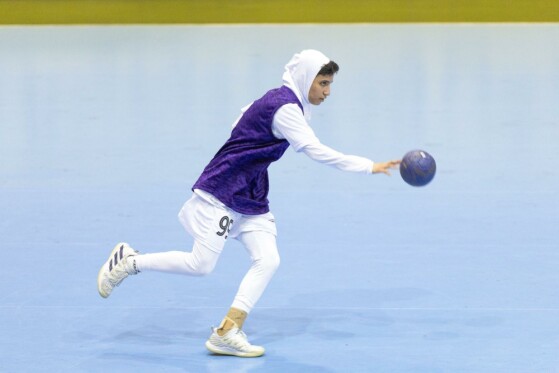 تمرین تیم های ملی جوانان و نوجوانان دختران هندبال