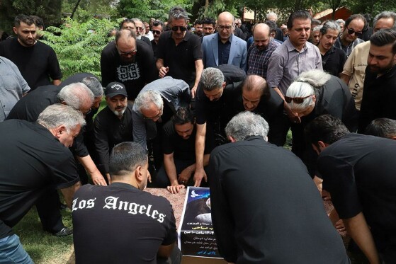 مراسم تشییع زنده‌یاد یعقوب صباحی