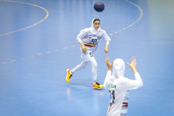 تمرین تیم های ملی جوانان و نوجوانان دختران هندبال