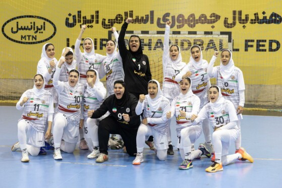 تمرین تیم های ملی جوانان و نوجوانان دختران هندبال